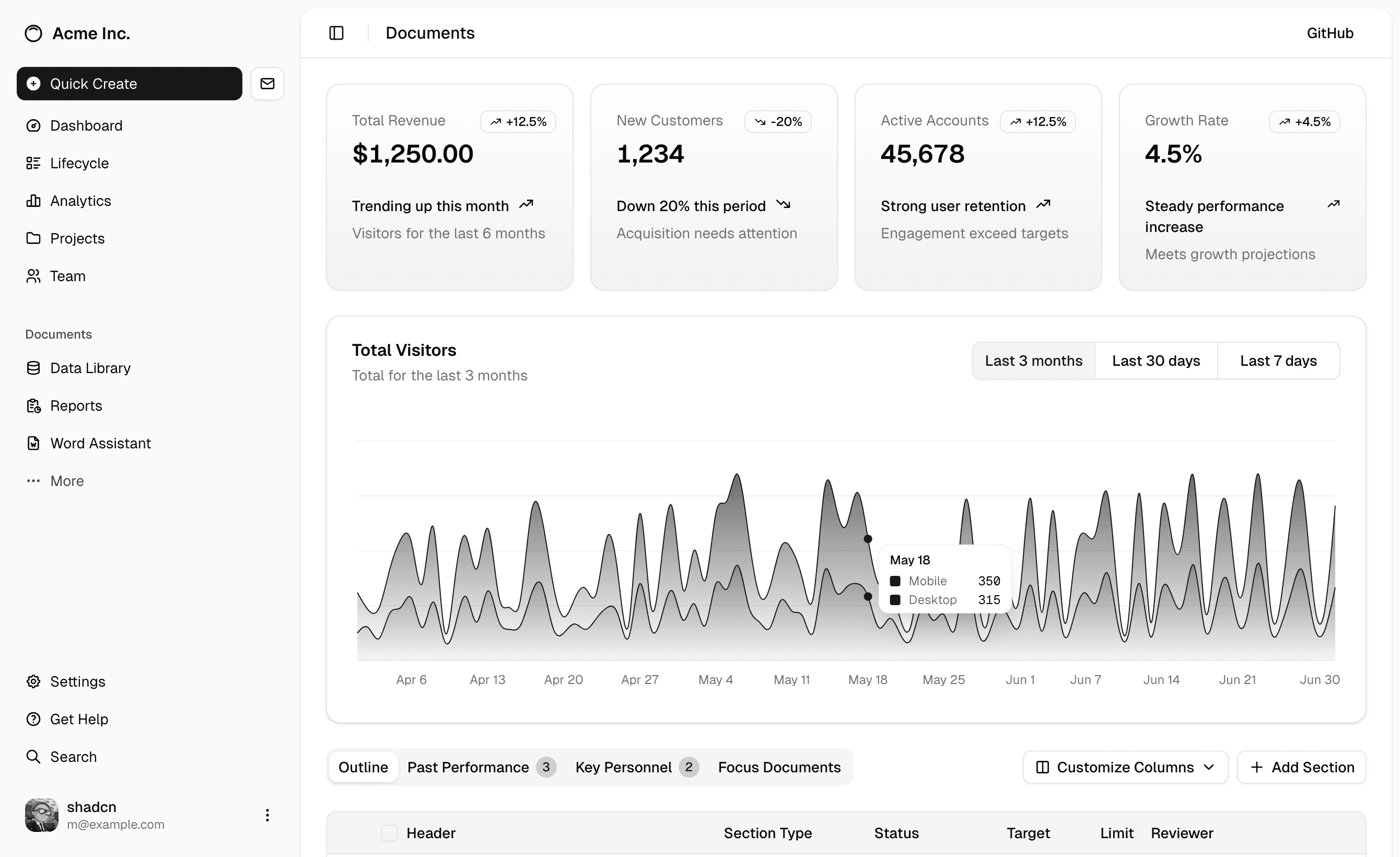 Nanoquant.ai app screenshot